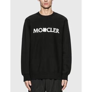 Moncler Black Genius 1952 X Undefeated White Logo Altered Sweatshirt L